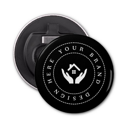 シンプルミニマルカスタムロゴ&文字プロモーション 栓抜き (正面)