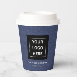 シンプルミニマルカスタムロゴ&文字プロモーション 紙コップ