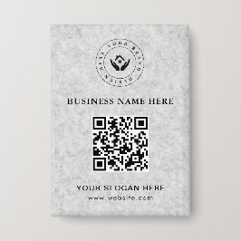 シンプルミニマルカスタムロゴ&文字プロモーション 缶バッジ