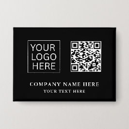 シンプルミニマルカスタムロゴ&文字プロモーション 缶バッジ