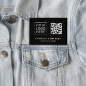 シンプルミニマルカスタムロゴ&文字プロモーション 缶バッジ (インサイチュ)