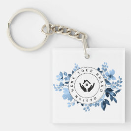 シンプルミニマルカスタム主義ロゴアクリル系キーチェーン キーホルダー