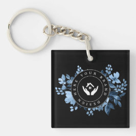 シンプルミニマルカスタム主義ロゴアクリル系キーチェーン キーホルダー