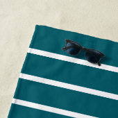 シンプルミニマルカスタム文字 ビーチタオル (インサイチュ)