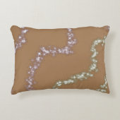 シンプルミニマルカスタム水の色を追加ロゴwebサイト アクセントクッション (正面)