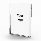 シンプルミニマルカスタム水の色を追加ロゴwebサイト フォトブロック (右)