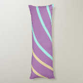 シンプルミニマルカスタム水の色を追加ロゴwebサイト ボディピロー (裏面 (縦))