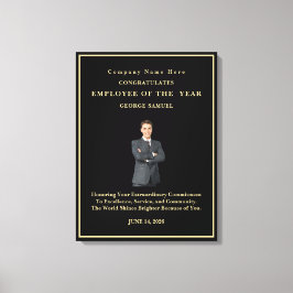 シンプルミニマルカスタム白黒 キャンバスプリント