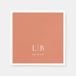 シンプルミニマルシトラオレン結婚ズ スタンダードカクテルナプキン