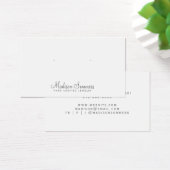 シンプルミニマルジュエリー表示カード (デスク)