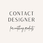 シンプルミニマルタイポグラフィブ結婚ラック アクリル招待状