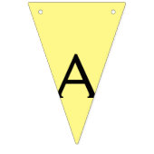 シンプルミニマルハッピーバースデーカスタムバンティング旗 バンティングフラッグ (第3の旗)