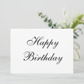 シンプルミニマルハッピーバースデー (スタンド正面)