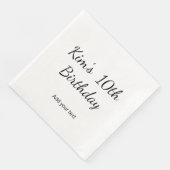 シンプルミニマルハッピーバースデー (コーナー)