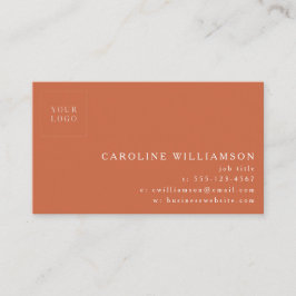 シンプルミニマルプロフェッショナルモダンロゴ 名刺