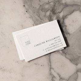 シンプルミニマルモダンエレガントプロフェッショナル 名刺