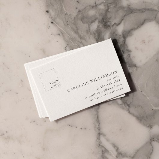 シンプルミニマルモダンエレガントプロフェッショナル 名刺