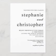 シンプルミニマルモダンス結婚スクリプト黒