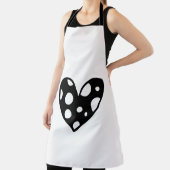 シンプルミニマルモダンモノグラムエレガントスタイルシック エプロン (インサイチュ)