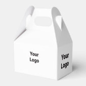 シンプルミニマルモダンモノグラムエレガントスタイルシック フェイバーボックス (裏面サイド)