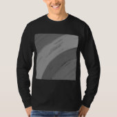 シンプルミニマルモダンモノグラムエレガントスタイルシック Tシャツ (正面)