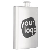 シンプルミニマルモダンロゴの追加 フラスク (右)