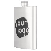 シンプルミニマルモダンロゴの追加 フラスク (左)