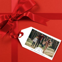 シンプルミニマルモダン家族の写真クリスマス