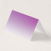 シンプルミニマルモダン紫グラデーション勾配 (裏面)