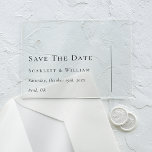 シンプルミニマルモダン結婚のフラット日付の保存 アクリル招待状<br><div class="desc">このシンプルのフラモダンッミニマルト保存日付アクリル招待状デザインは、クラシックの魅力とシンプルさの永遠の融合コンテンポラリーである。このデザインはミニマルスタイルに焦点を当て、クリーンなライン、ニュートラルなトーン、アクリルに洗練されたブラックタイポグラフィを備え澄ん、すべての詳細が洗練されたシンプルさを醸し出している。あなたは式を計画する伝統的かシックなデザインかモダンら結婚、このスタイルは任意のを補完する汎用性を提結婚供する。調整パーソナライズされたや質問は遠慮なく連絡を取る。</div>