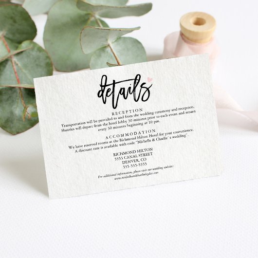 シンプルミニマルモダン詳細エンクロージャカード ノートカード