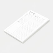 シンプルミニマルレシピ一覧 ポストイット (アングル)