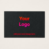 シンプルミニマルロゴのイヤリング表示カードの追加 (正面)