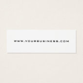 シンプルミニマルロゴ衣料品ラベルつるラベル (裏面)