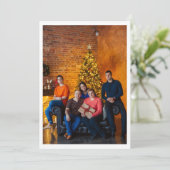 シンプルミニマル写真書道 シーズンカード (スタンド正面)