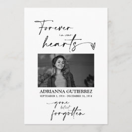 シンプルミニマル写真葬儀記念事業 プログラム