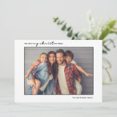 シンプルミニマル写真 シーズンカード (スタンド正面)