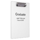 シンプルミニマル卒業生の名前モダン区分 クリップボード (右)