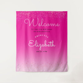 シンプルミニマル可愛ガーリーいピンク白 タペストリー