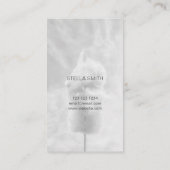 シンプルミニマル名刺 名刺 (裏面)