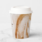 シンプルミニマル喫茶店 紙コップ (左)