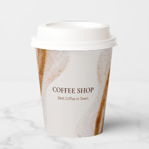 シンプルミニマル喫茶店 紙コップ