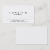 シンプルミニマル家庭建築名刺 名刺 (正面/裏面)