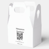 シンプルミニマル寄付金結婚のq rタラ フェイバーボックス (オープン)