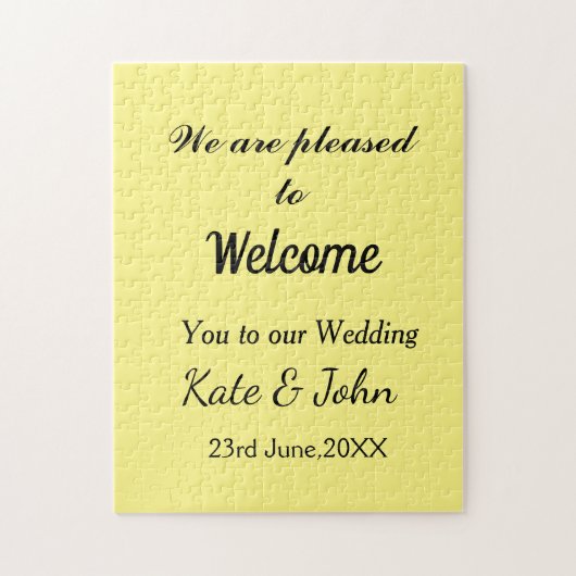 シンプルミニマル書は名結婚前を ジグソーパズル (縦)