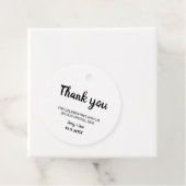 シンプルミニマル書感謝していの御利益 フェイバータグ (インサイチュ)