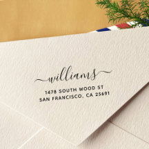 シンプルミニマル書道差出人住所自己 – 