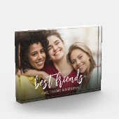 シンプルミニマル最高のフ友の写真 フォトブロック (左)