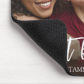 シンプルミニマル最高のフ友の写真 マウスパッド (コーナー)