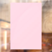 シンプルミニマル無地の色カスタムパステルカスタムth ウィンドウサイン (シート2)